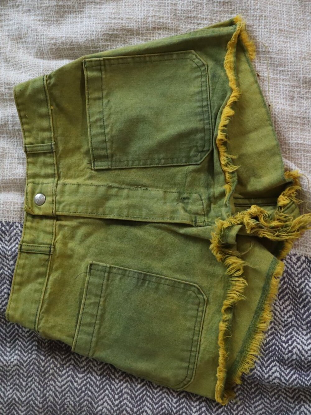 High Waisted Denim Shorts